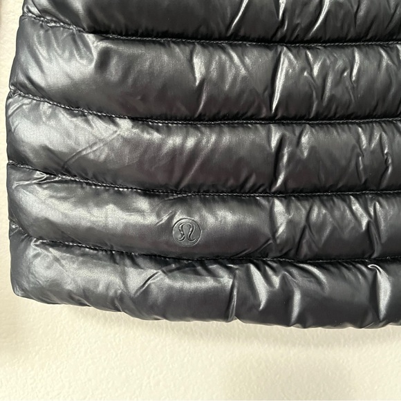 Lululemon Pack It Down Jacket *Shine Black Women's Size 6 Goose Down W4BGNS - Picture 10 of 14
